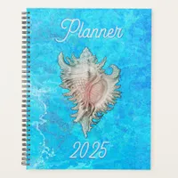 Conch Shell "Beach Life"  Planner