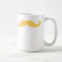 Blond Moustache Coffee Mug