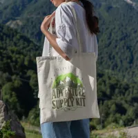 Custom Name Adventure Supply Kit - Fun Tote Bag