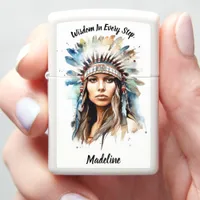 Traditional Native Indian Cultural Heritage Zippo Lighter