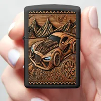 Hood Scoop Muscle Car Journey Zippo Lighter