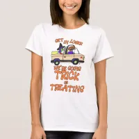 Get in Loser Trick or Treating Fun Slogan T-Shirt