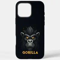 Angry Monster Black iPhone 16 Pro Max Case