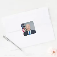 President Joe Biden Official 2021 Portrait Square Sticker