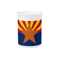  State of Arizona Flag Drink Pitcher