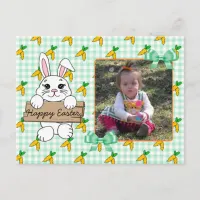 Personalized Happy Easter Postcard