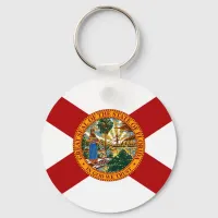 Florida State Flag Keychain