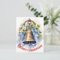 Vintage Bell - Christmas Card