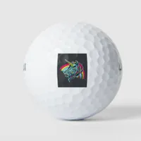 Zombie Unicorn Golf Balls