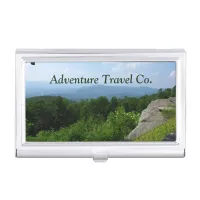 Skyline Drive Shenandoah National Park Custom Business Card Case