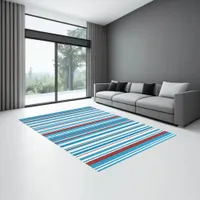 Trendy Modern Stripes Rug