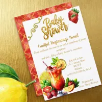 Baby Shower Fruitful Beginnings Invitation