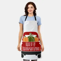 Thanksgiving Truck Apron