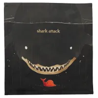 Big Dark Shark Cloth Napkin