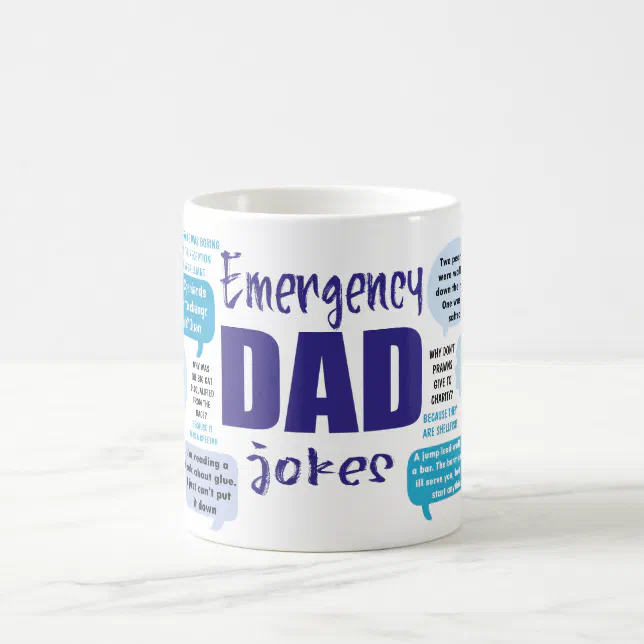 Emergency Dad Jokes Mug