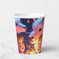 Enchanted Christmas Glow Paper Cups