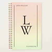 Monogram Appointment Book 2024 Gradient Business Planner