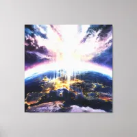 *~*  Earth World Light Celestial Cosmic AP70 Canvas Print