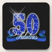 Fabulous Fifty Sparkle ID191 Coaster