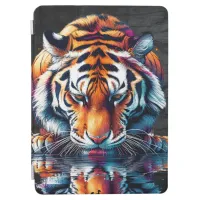 Reflection of Tiger Drinking Water iPad Air Cover