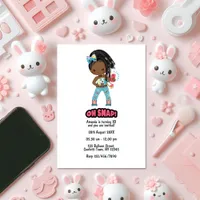 Oh Snap! Selfie-Themed Kids Birthday Party Photo Invitation