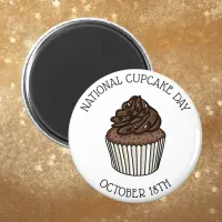 National Chocolate Cupcake Day | October 18th Magnet