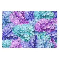 Magnificent hydrangea blossoms     tissue paper