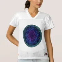 Ethereal Swirl Women's Football Jersey