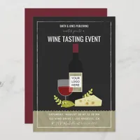 Corporate Wine Tasting/ Wine and Cheese invitation