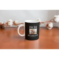 Dada Fathers Day Birthday Personalized Custom Coffee Mug