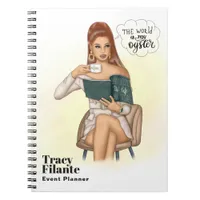 Glam Chic Coffee Boss Notebook