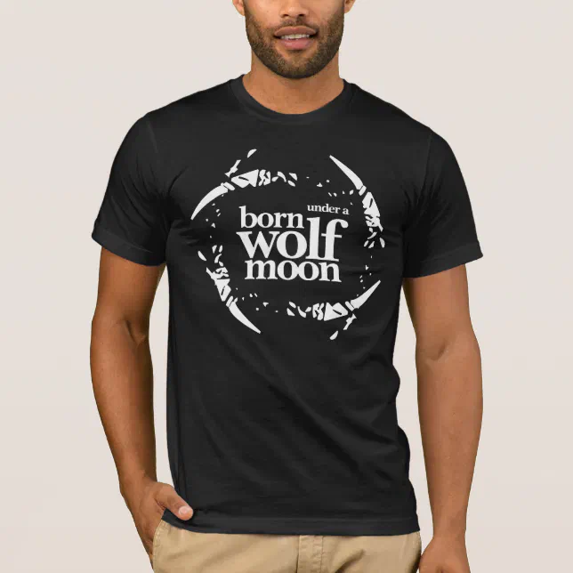 Poetic Born Under a Wolf Moon Claws T-Shirt