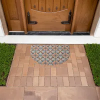 Turkish Inspired: Textured Navy & Terracotta Doormat