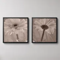 Blush Pink Tinted Daisy Flower Peel And Stick Photo Tile