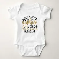 Little Sunshine Typography Baby Bodysuit