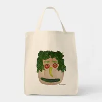 Veggie Face Tote Bag