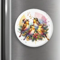 Four Calling Birds | Twelve Days of Christmas Magnet