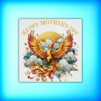 Phoenix in the Clouds Happy Mother's Day | Poster