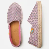 Trendy Abstract Geometric Espadrilles