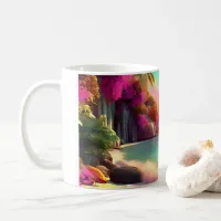 Tropical Beach sunrise  Coffee Mug