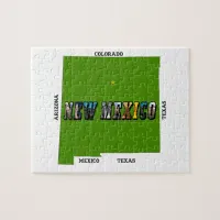 New Mexico, USA Puzzle with Tin