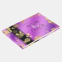 6th 33rd 47th 48th Amethyst Wedding Anniversary Guest Book