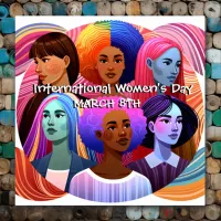 International Women's Day | Celebrating Equality Poster