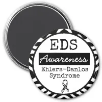 Black and White Ehlers-Danlos syndrome EDS Magnet