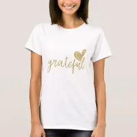 grateful heart Tri-Blend shirt