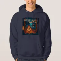 Let's Sleep Under the Stars | Camping Art Hoodie