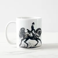 Dressage Riding Rider Horse Mug