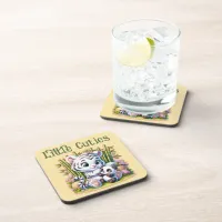 Little Cuties Panda & Tiger | Beverage Coaster