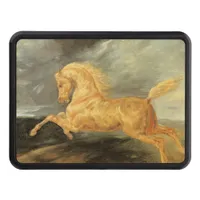 Vintage Horse Frightened by Lightining Hitch Cover