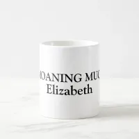 Funny cute personalized names on coffee mug